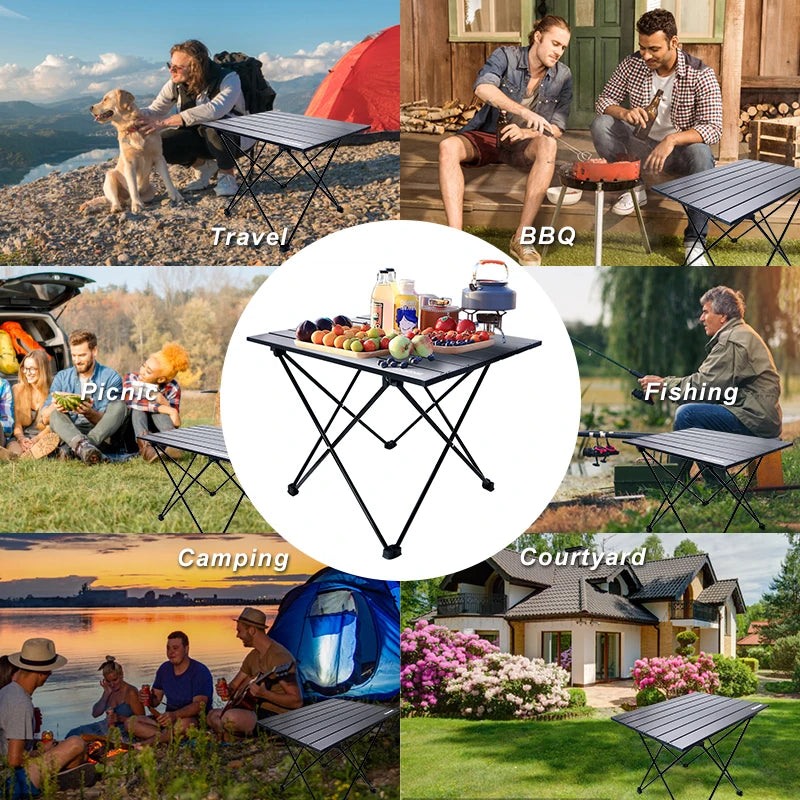 PACOONE Foldable Camping Table