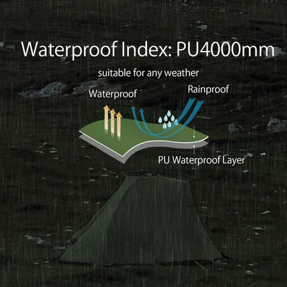Naturehike TAGAR Ultraleichtes Campingzelt - 4000mm