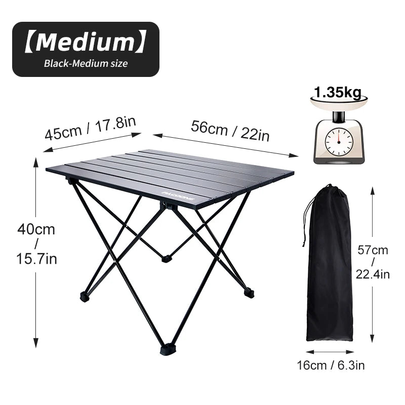 Table de camping pliable PACOONE 