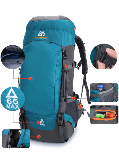 Sac à dos de camping WEIKANI® XXL